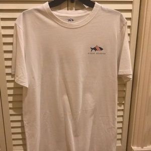 White Fish Hippie Short Sleeve Shirt